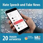 Das Deckblatt der Brosch&uuml;re Hate Speech und Fake News