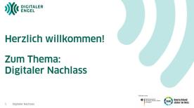 Bildschirmfoto von der Pr&auml;sentation mit dem Titel der Veranstaltung
